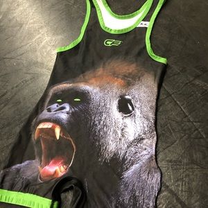 Cage Fighter “Beast Mode” wrestling singlet